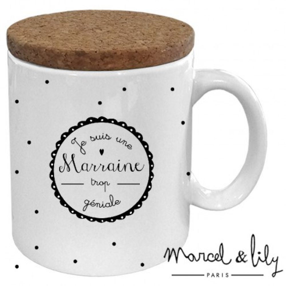 Mug Marraine trop géniale