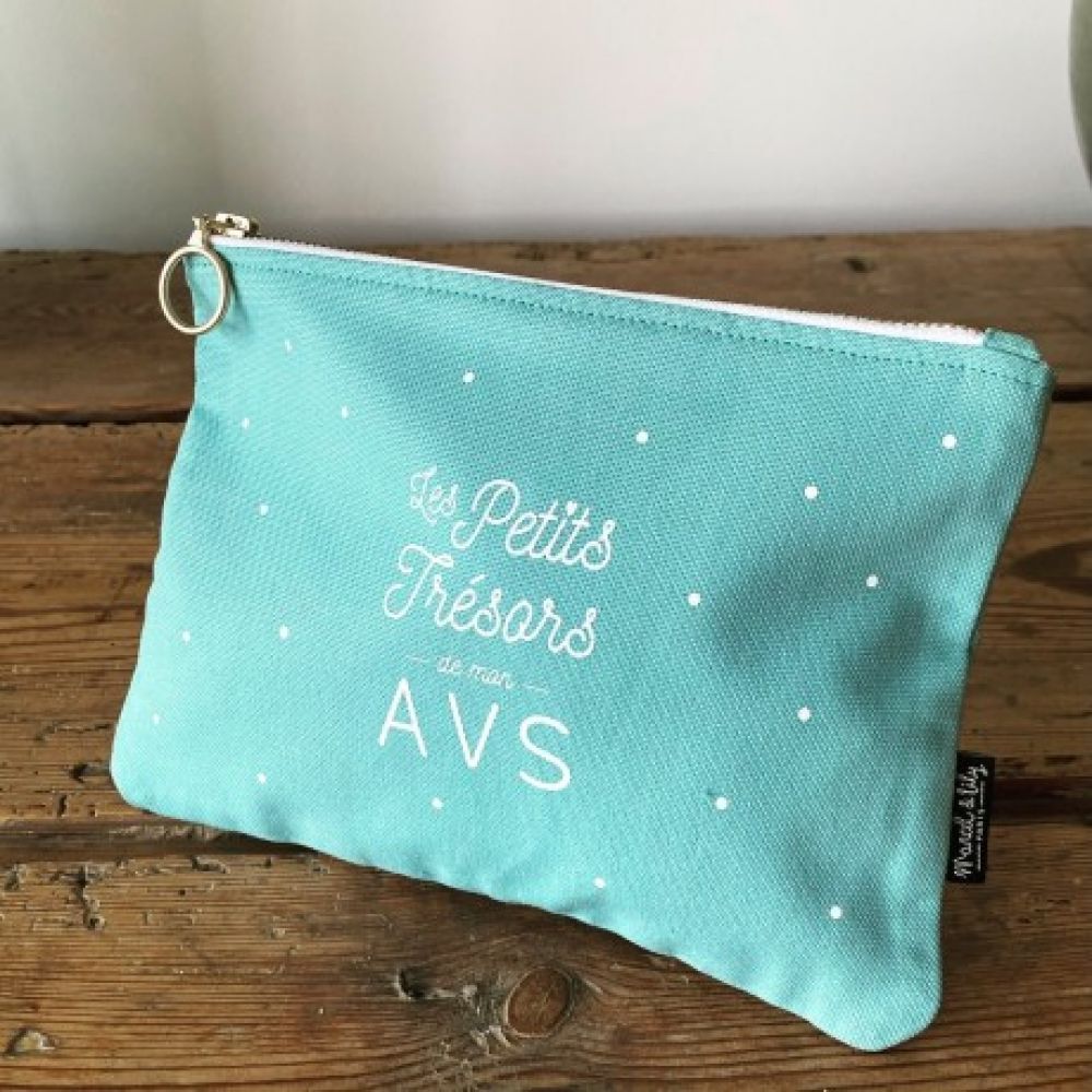 Trousse turquoise AVS