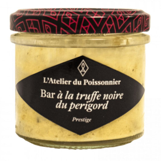 Rillettes de bar à la truffe noire du Périgord