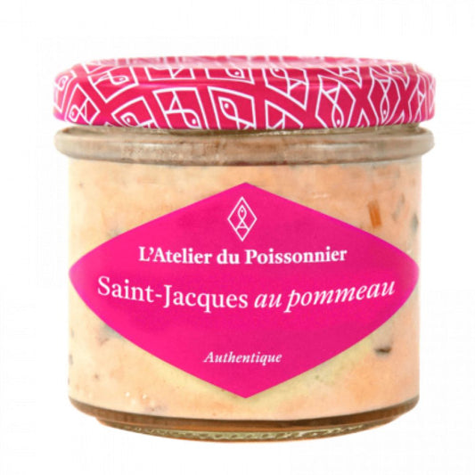 Rillettes de Saint Jacques au Pommeau