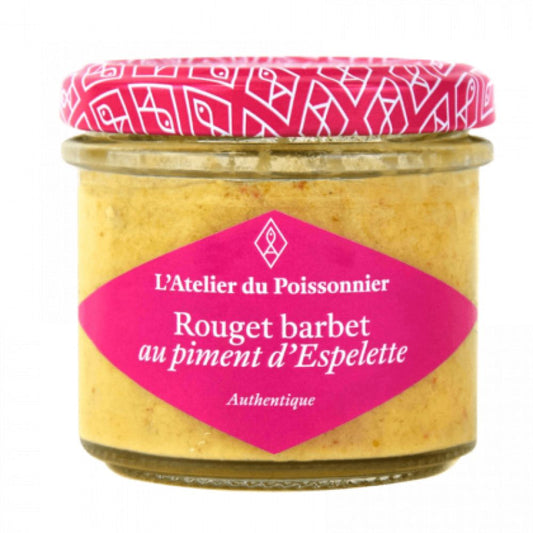 Rillettes de rouget barbet au Piment d'Espelette