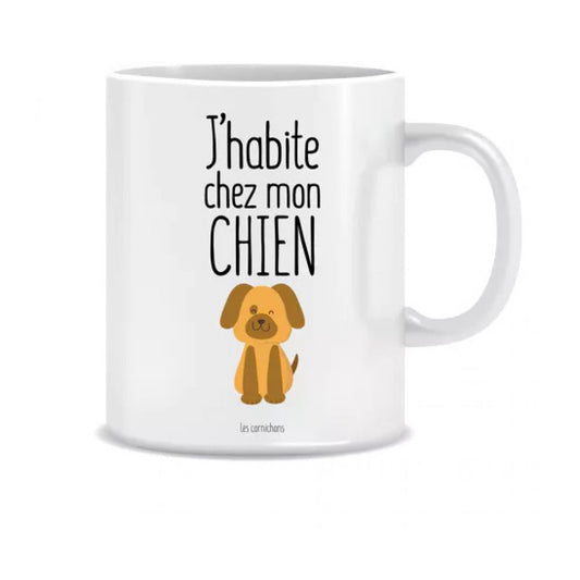 Mug J'habite chez mon chien