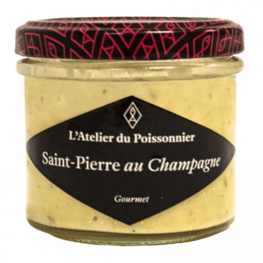 Rillettes de Saint-Pierre au champagne