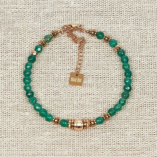 Bracelet - pierres naturelles Aventurine - Dhaalu