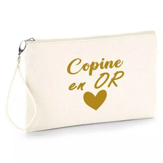 Pochette - Copine en or