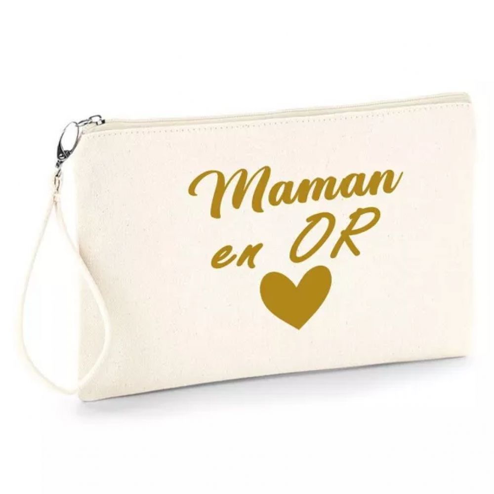 Pochette - Maman en or