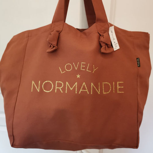 Sac cabas terrarosa - Lovely Normandie