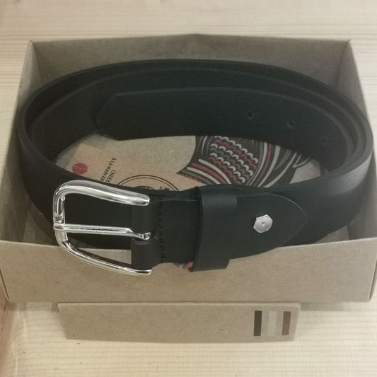 Ceinture cuir 30mm - Noir