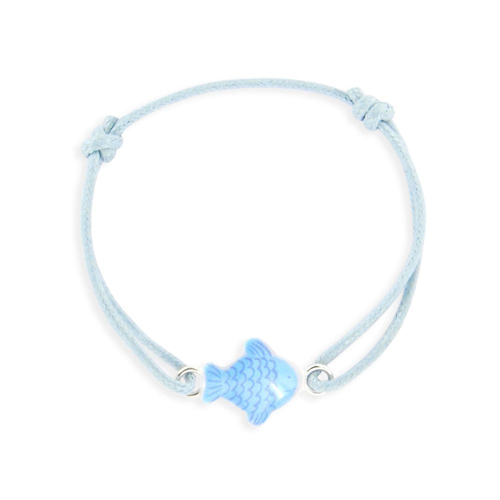 Bracelet enfant cordon - poisson