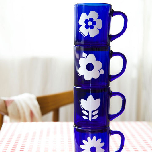 Mug Duralex retro - bleu