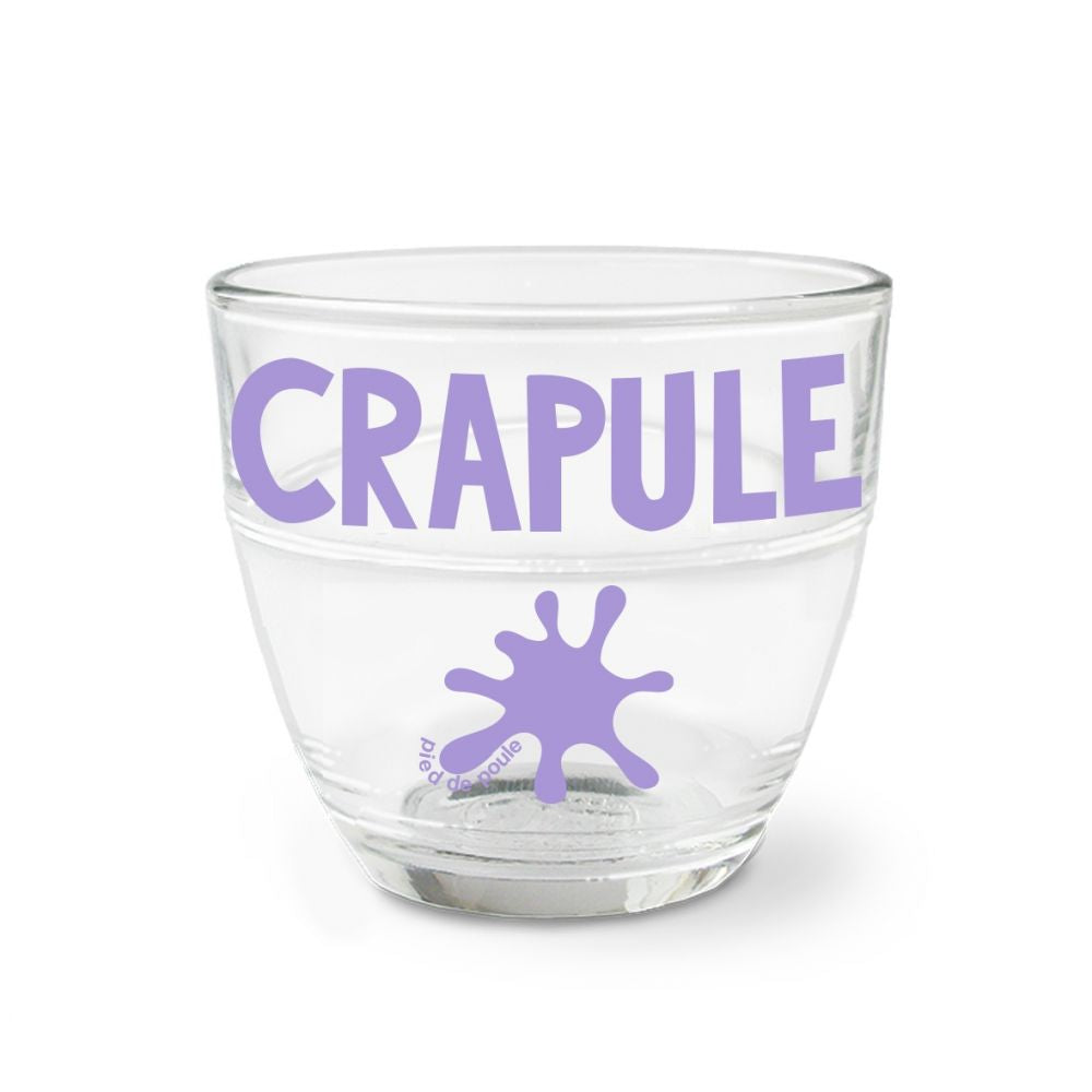 Verre Duralex - Crapule