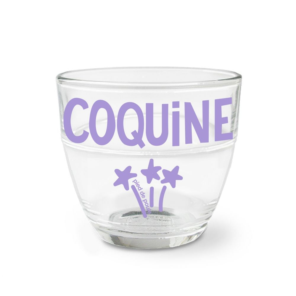 Verre Duralex - Coquine