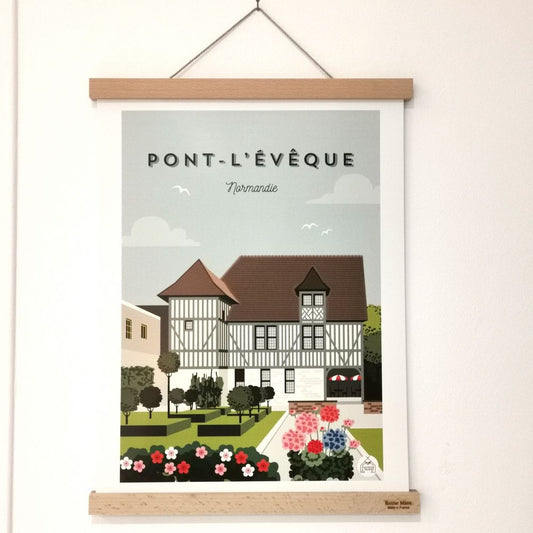 Tasseaux en bois - Porte-affiche 31 cm