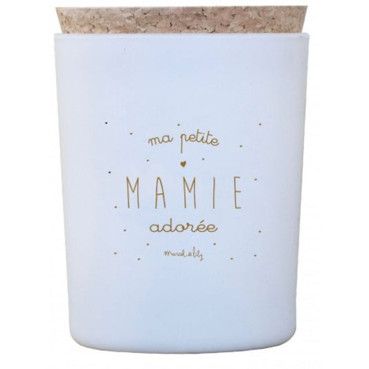 Bougie végétale caramel beurre salé - Mamie Adorée