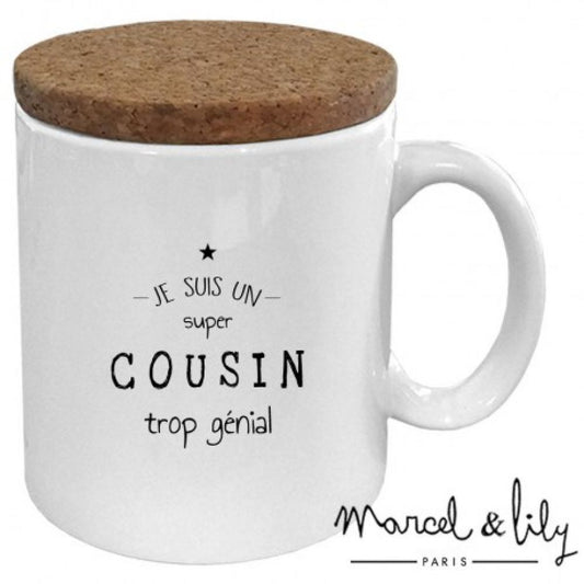 Mug Je suis un Cousin trop génial